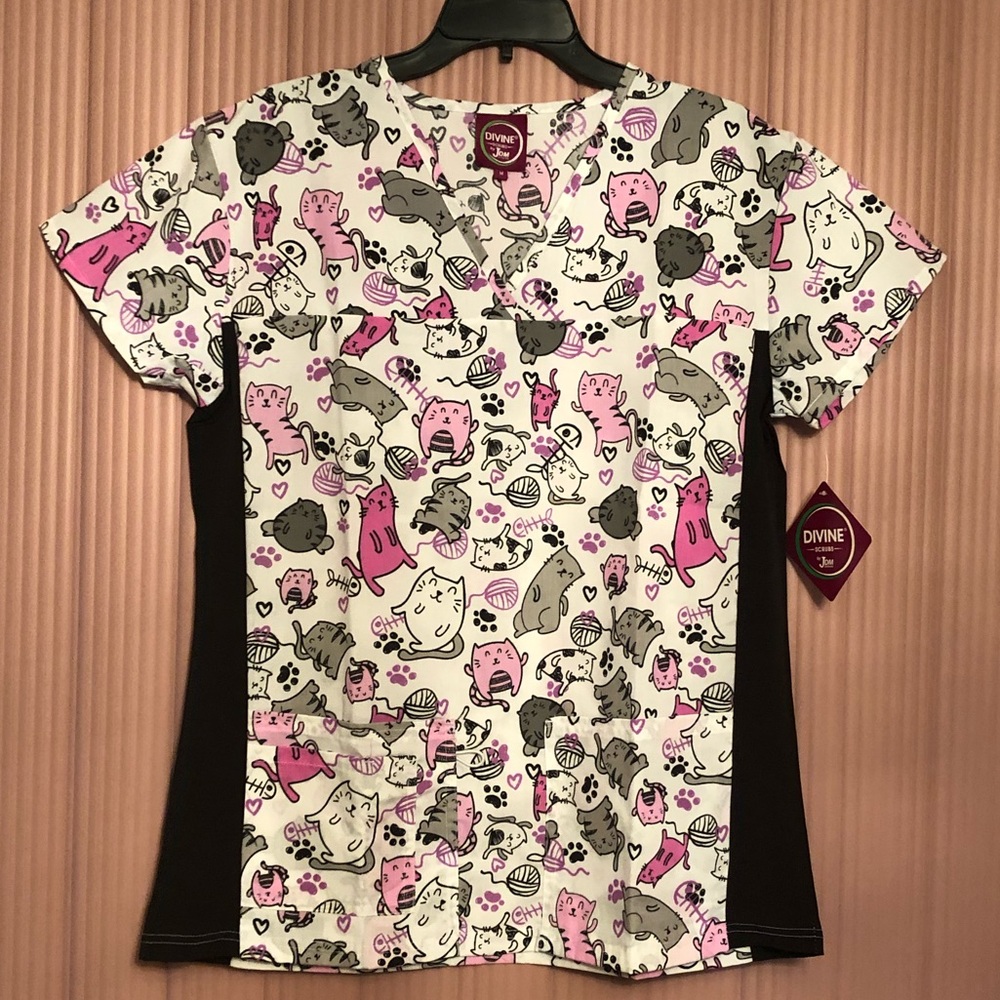 NWT Divine Scrubs top by JDM Uniforms
